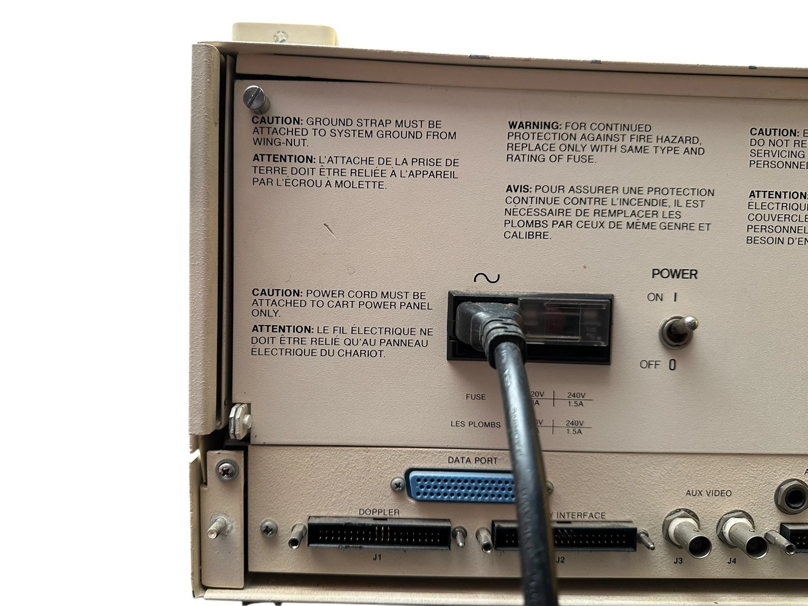 ATL Imager 860C Diagnostic Ultrasound Control Console – Vintage Medical Imaging — photo 8 of 10